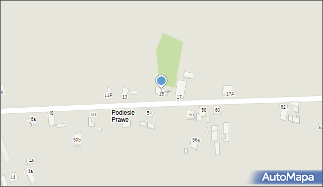 Opole, Studzienna, 15, mapa Opola