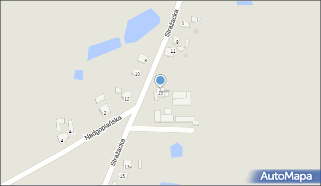 Piotrków Kujawski, Strażacka, 13, mapa Piotrków Kujawski