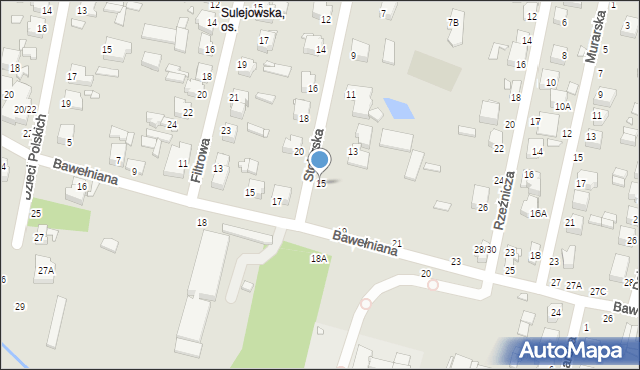 Piotrków Trybunalski, Stolarska, 15, mapa Piotrków Trybunalski