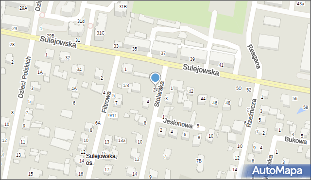 Piotrków Trybunalski, Stolarska, 2A, mapa Piotrków Trybunalski