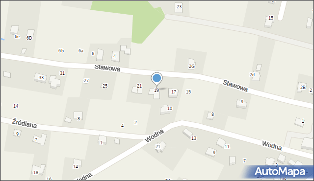 Pisarzowice, Stawowa, 19, mapa Pisarzowice