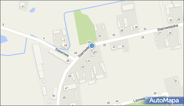 Potworów, Starowiejska, 39, mapa Potworów