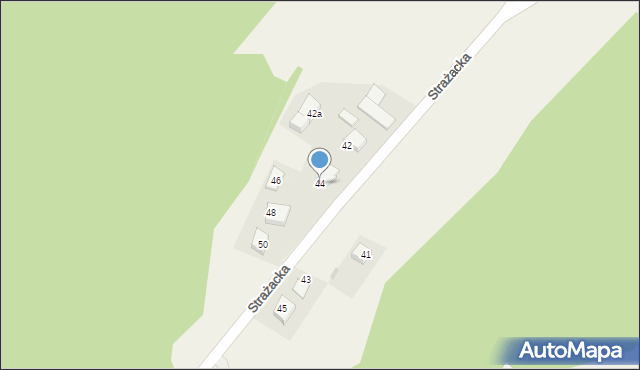 Pręgowo, Strażacka, 44, mapa Pręgowo