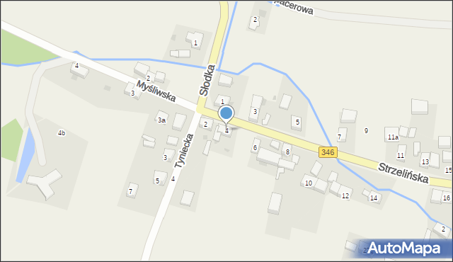 Przecławice, Strzelińska, 4, mapa Przecławice