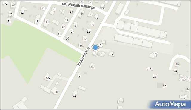 Przeworsk, Studziańska, 7, mapa Przeworsk