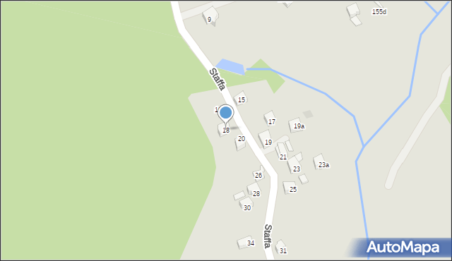 Pszów, Staffa Leopolda, 18, mapa Pszów