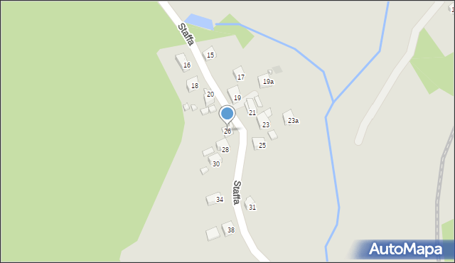 Pszów, Staffa Leopolda, 26, mapa Pszów