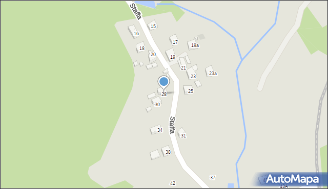 Pszów, Staffa Leopolda, 28, mapa Pszów