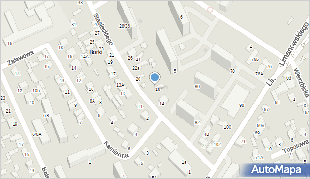 Radom, Stasieckiego Eugeniusza, kpt. hm., 18, mapa Radomia