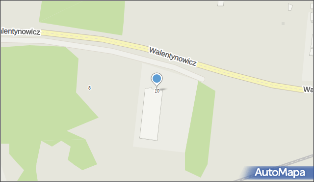 Radom, Stanikowskiego Andrzeja, 10, mapa Radomia