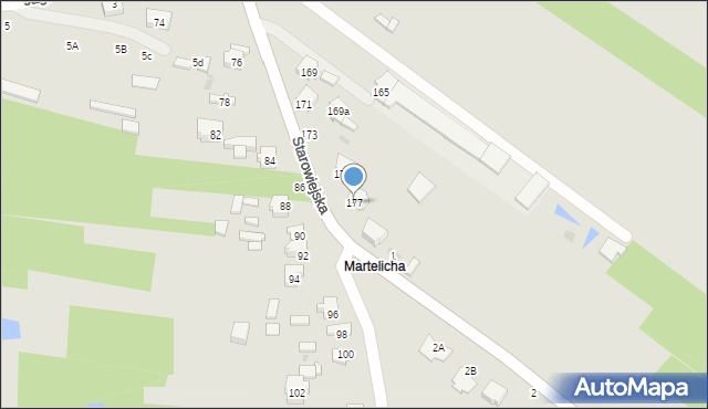 Radomsko, Starowiejska, 177, mapa Radomsko