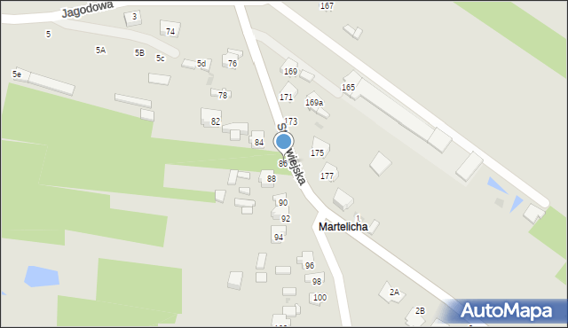 Radomsko, Starowiejska, 86, mapa Radomsko