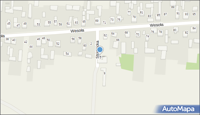 Radostków-Kolonia, Strażacka, 5, mapa Radostków-Kolonia