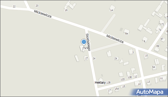 Radoszyce, Stoińskiego, kpt., 27A, mapa Radoszyce