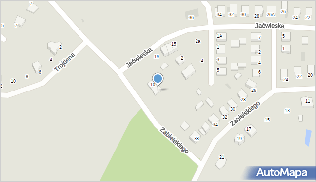 Rajgród, Stanki, 8, mapa Rajgród