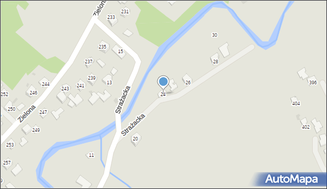 Ropczyce, Strażacka, 24, mapa Ropczyce