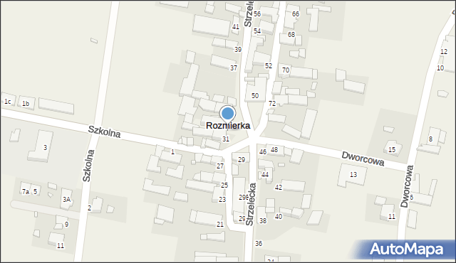 Rozmierka, Strzelecka, 33, mapa Rozmierka