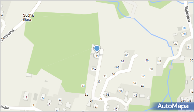 Rudnik, Starcówka, 35, mapa Rudnik