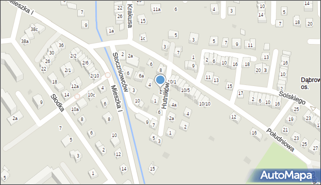 Rzeszów, Stoczniowców, 2, mapa Rzeszów