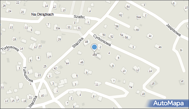 Rzeszów, Stączka Jana, ks., 48a, mapa Rzeszów