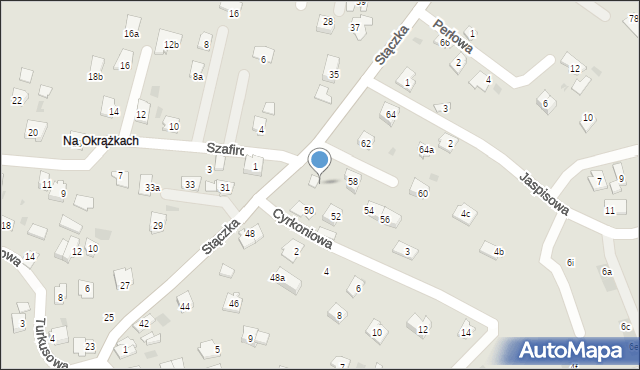 Rzeszów, Stączka Jana, ks., 54, mapa Rzeszów