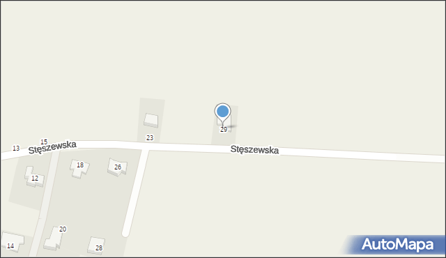 Sapowice, Stęszewska, 29, mapa Sapowice