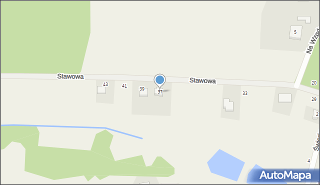 Siemianice, Stawowa, 37, mapa Siemianice