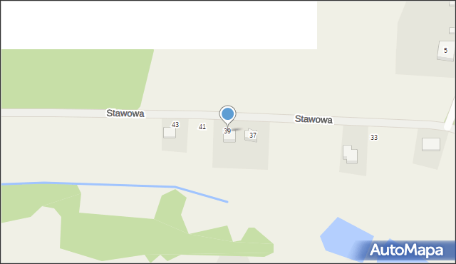 Siemianice, Stawowa, 39, mapa Siemianice