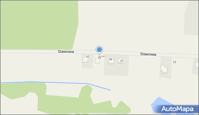 Siemianice, Stawowa, 41, mapa Siemianice