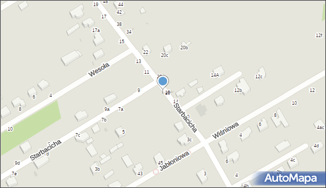 Skierniewice, Starbacicha, 7, mapa Skierniewic