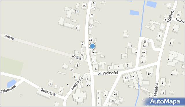 Skórcz, Starogardzka, 10, mapa Skórcz