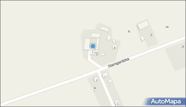 Smętowo Graniczne, Starogardzka, 12, mapa Smętowo Graniczne