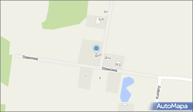 Sobolewo, Stawowa, 31k, mapa Sobolewo