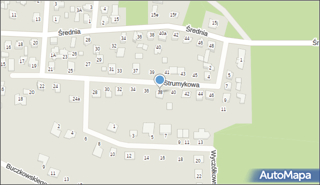 Solec Kujawski, Strumykowa, 38, mapa Solec Kujawski