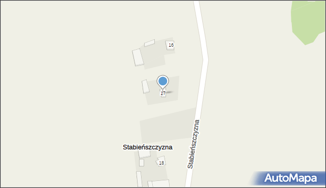 Stabieńszczyzna, Stabieńszczyzna, 17, mapa Stabieńszczyzna