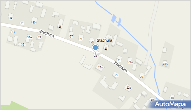 Stachura, Stachura, 24, mapa Stachura