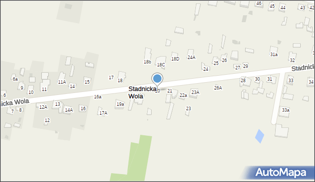 Stadnicka Wola, Stadnicka Wola, 20, mapa Stadnicka Wola