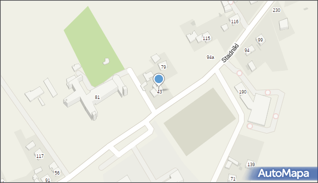 Stadniki, Stadniki, 43, mapa Stadniki