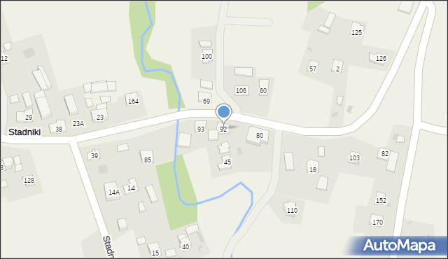 Stadniki, Stadniki, 92, mapa Stadniki