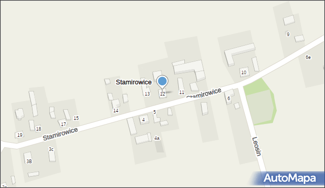 Stamirowice, Stamirowice, 12, mapa Stamirowice