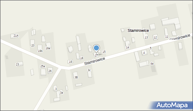 Stamirowice, Stamirowice, 17, mapa Stamirowice