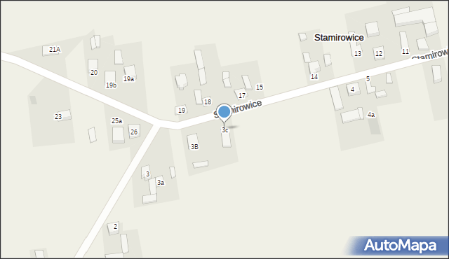 Stamirowice, Stamirowice, 3c, mapa Stamirowice