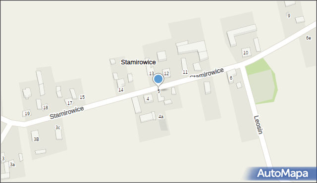 Stamirowice, Stamirowice, 5, mapa Stamirowice