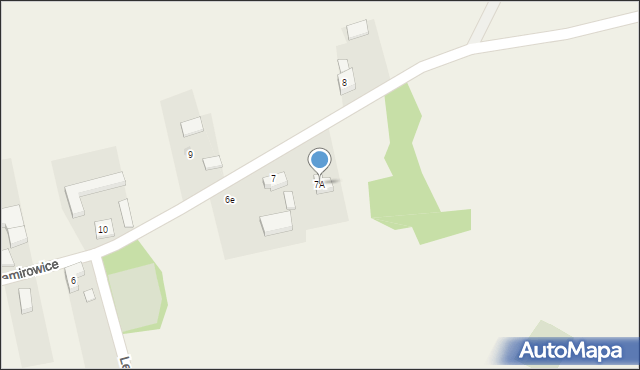 Stamirowice, Stamirowice, 7A, mapa Stamirowice