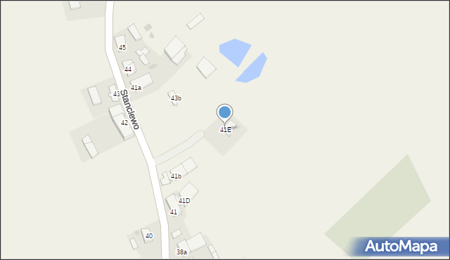 Stanclewo, Stanclewo, 41E, mapa Stanclewo