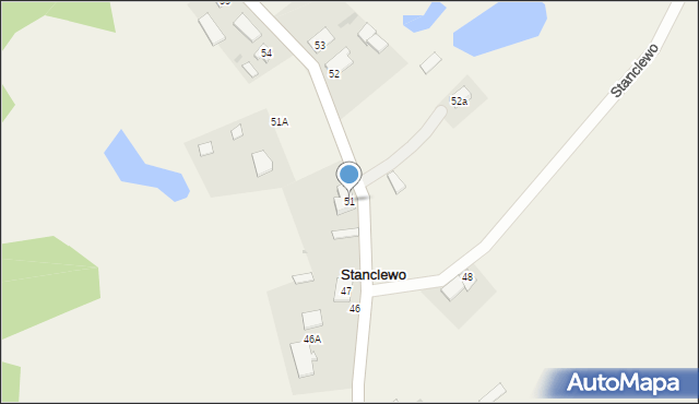 Stanclewo, Stanclewo, 51, mapa Stanclewo