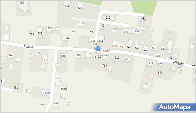 Staniątki, Staniątki, 372a, mapa Staniątki