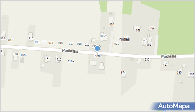 Staniątki, Staniątki, 716E, mapa Staniątki