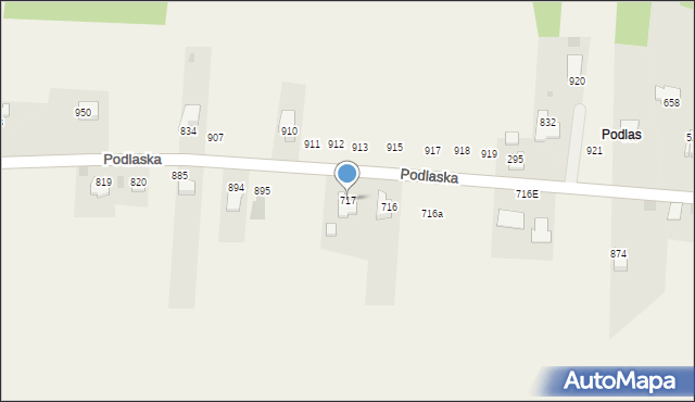 Staniątki, Staniątki, 717, mapa Staniątki