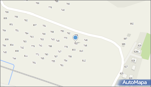 Staniątki, Staniątki, 753, mapa Staniątki